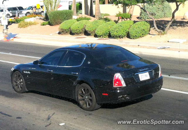 Maserati Quattroporte spotted in Tucson, Arizona
