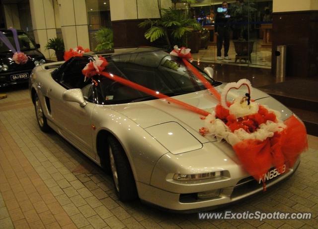 Acura NSX spotted in Miri, Sarawak, Malaysia