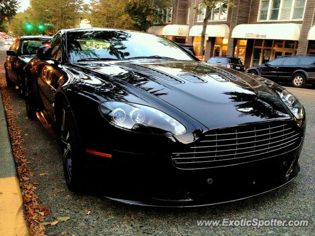 Aston Martin Vantage spotted in Seattle, Washington