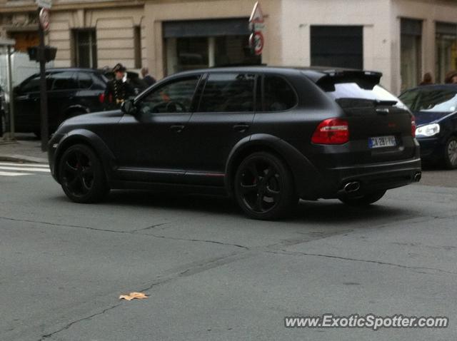 Porsche Cayenne Gemballa 650 spotted in Paris, France