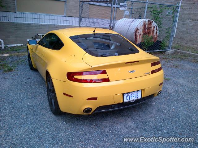 Aston Martin Vantage spotted in Washington dc, Maryland