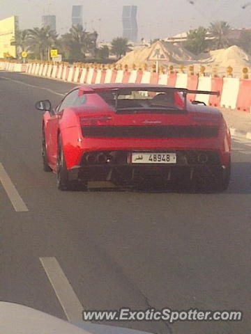 Lamborghini Gallardo spotted in Doha, Qatar