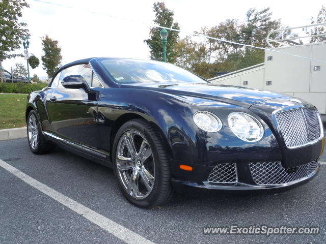 Bentley Continental spotted in Hershey, Pennsylvania