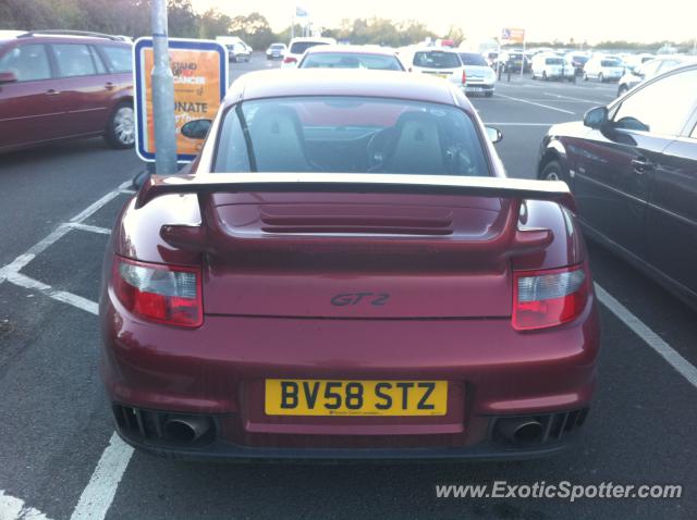Porsche 911 GT2 spotted in Louborghour, United Kingdom