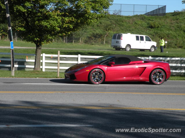 Lamborghini Gallardo spotted in Hershey, Pennsylvania