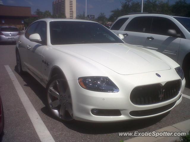Maserati Quattroporte spotted in Tampa, Florida