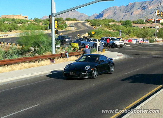 Porsche 911 Turbo spotted in Tucson, Arizona