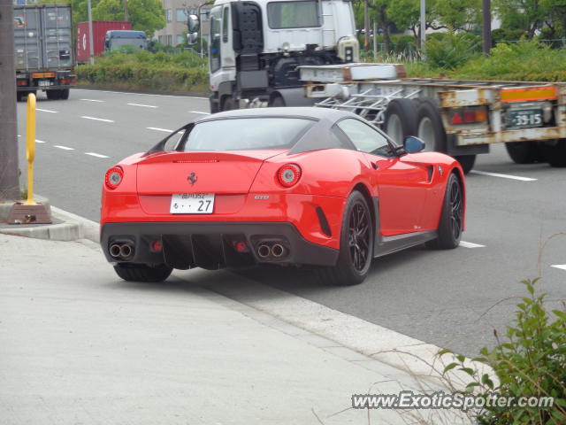 Ferrari 599GTO spotted in Osaka, Japan