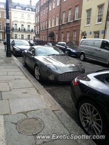 Aston Martin Zagato spotted in LONDON, United Kingdom
