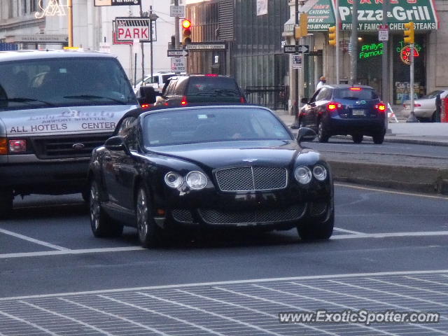 Bentley Continental spotted in Philadelphia, Pennsylvania