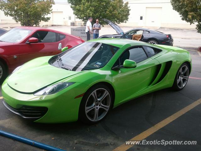 Mclaren MP4-12C spotted in Fort Worth, Texas