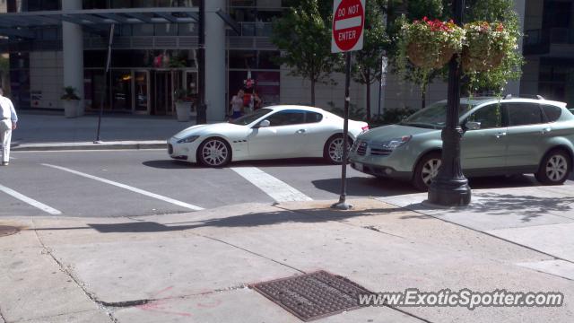 Maserati GranTurismo spotted in Chicago, Illinois