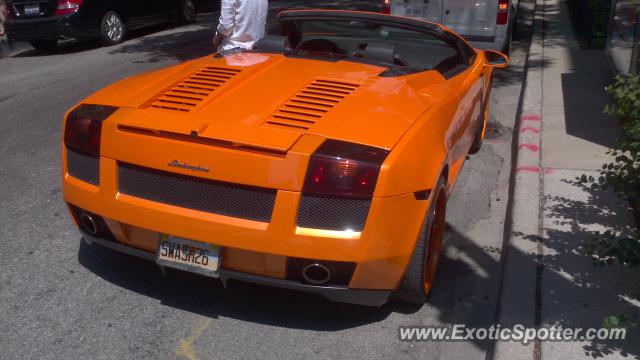 Lamborghini Gallardo spotted in Chicago, Illinois