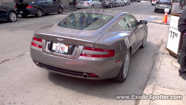Aston Martin DB9 spotted in Chicago, Illinois
