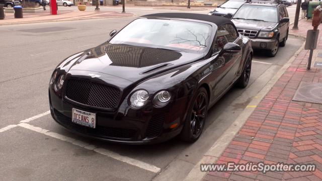 Bentley Continental spotted in Evanston, Illinois