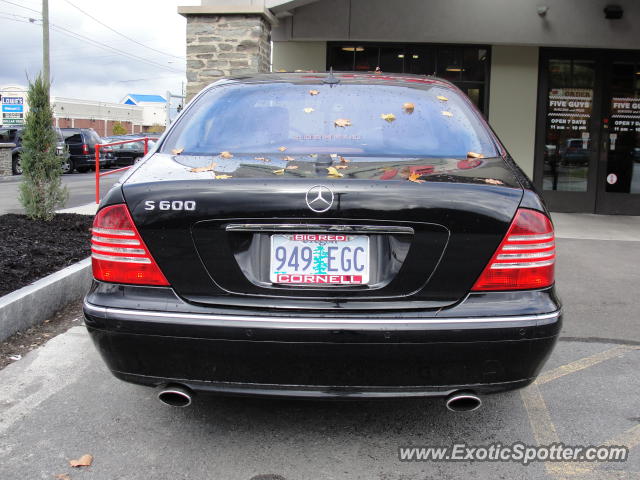 Mercedes SL600 spotted in Ithaca, New York