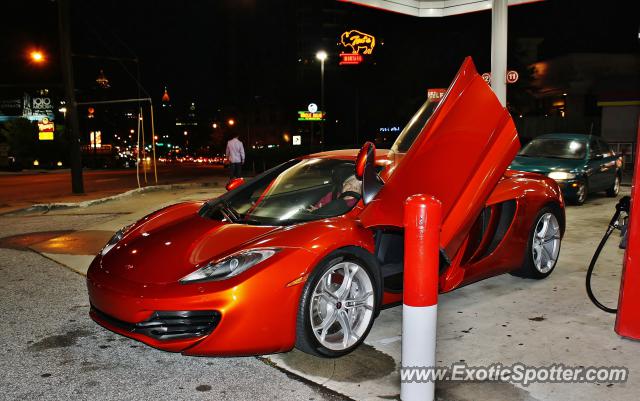 Mclaren MP4-12C spotted in Atlanta, Georgia