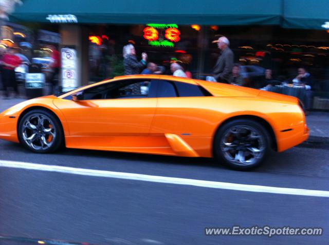Lamborghini Murcielago spotted in Portland, Oregon