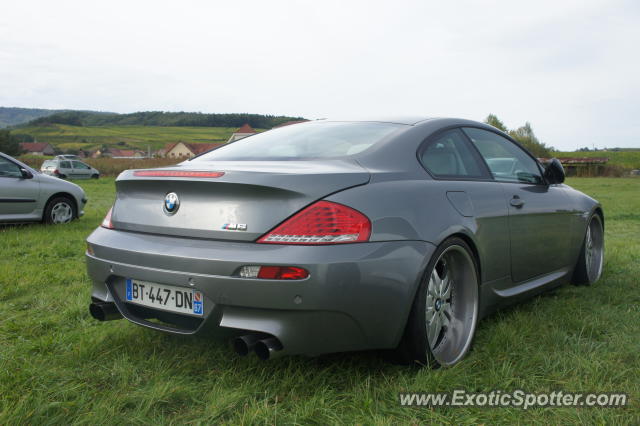 BMW M6 spotted in Alsace, France