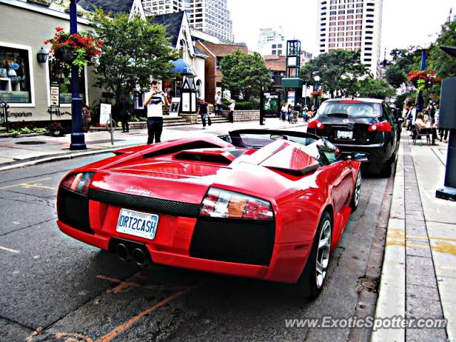 Lamborghini Murcielago spotted in Toronto, Canada