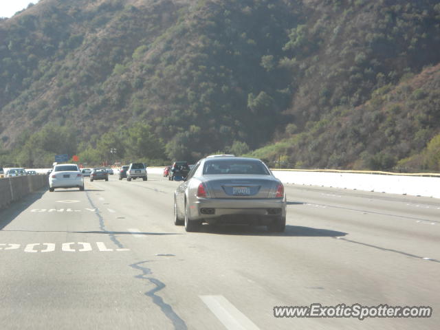Maserati Quattroporte spotted in Los Angeles, California