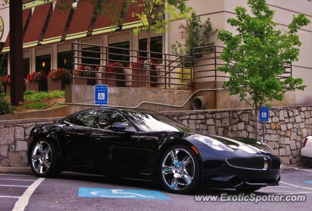 Fisker Karma spotted in Atlanta, Georgia