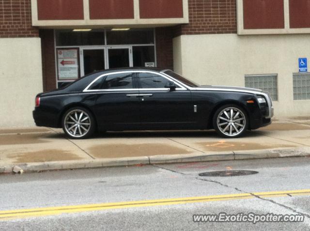 Rolls Royce Ghost spotted in Cleveland, Ohio