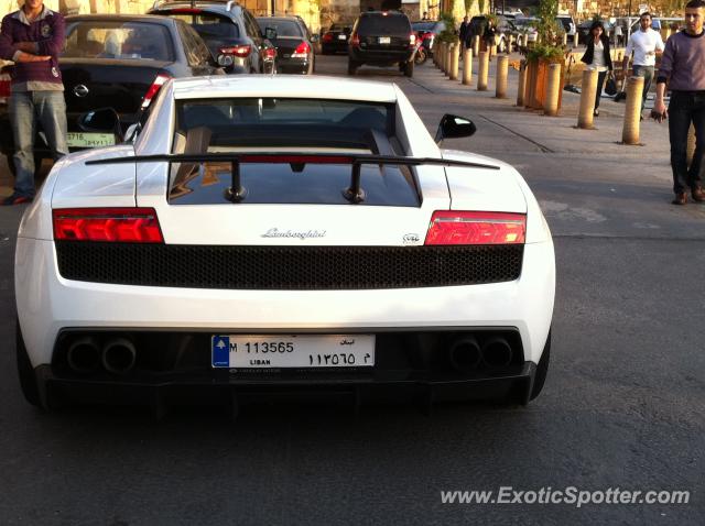 Lamborghini Gallardo spotted in Beirut, Lebanon