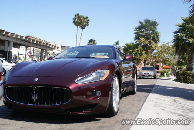 Maserati GranTurismo spotted in La Jolla, California