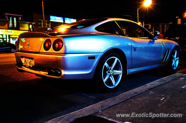 Ferrari 575M spotted in North York, Canada
