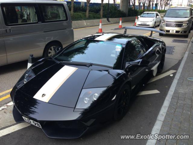 Lamborghini Murcielago spotted in Hong Kong, China