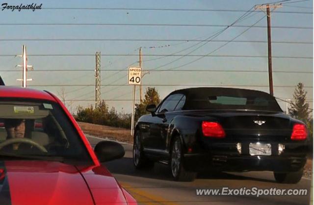 Bentley Continental spotted in Fishers, Indiana