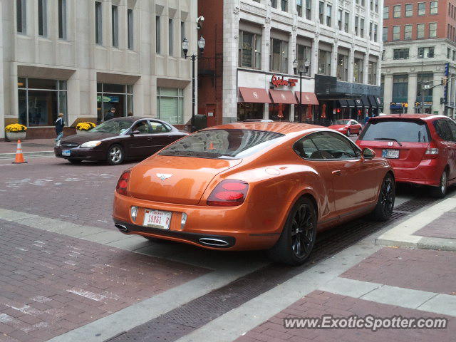 Bentley Continental spotted in Indianapolis, Indiana