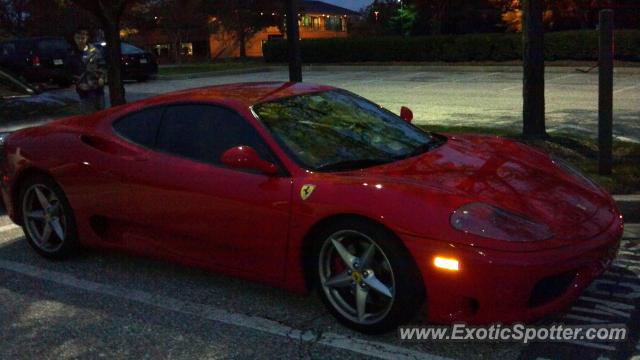 Ferrari 360 Modena spotted in Owings Mills, Maryland