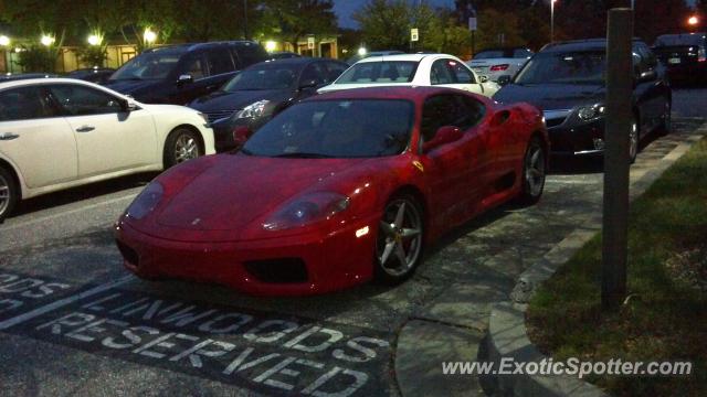 Ferrari 360 Modena spotted in Owings Mills, Maryland