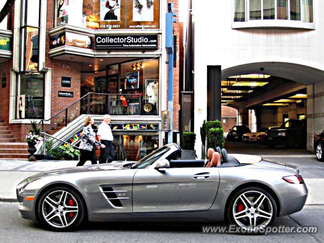 Mercedes SLS AMG spotted in Toronto, Canada
