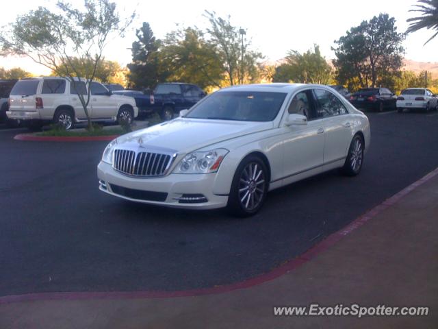 Mercedes Maybach spotted in Henderson, Nevada