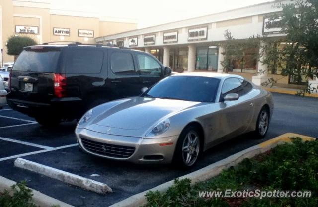 Ferrari 612 spotted in Boca Raton, Florida