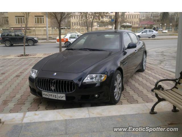 Maserati Quattroporte spotted in Sulaymaniyah, Iraq