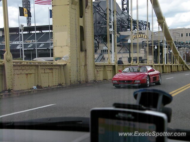 Ferrari 348 spotted in Pittsburgh, Pennsylvania