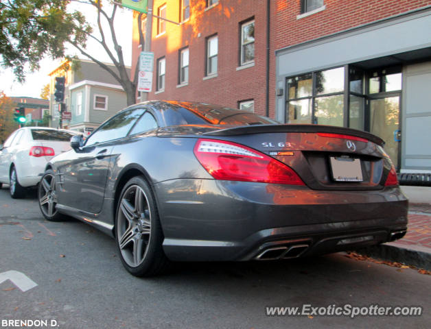 Mercedes SL 65 AMG spotted in Charlestown, Massachusetts
