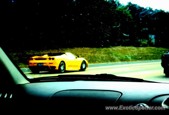 Ferrari F430 spotted in Brisbane highway, Australia
