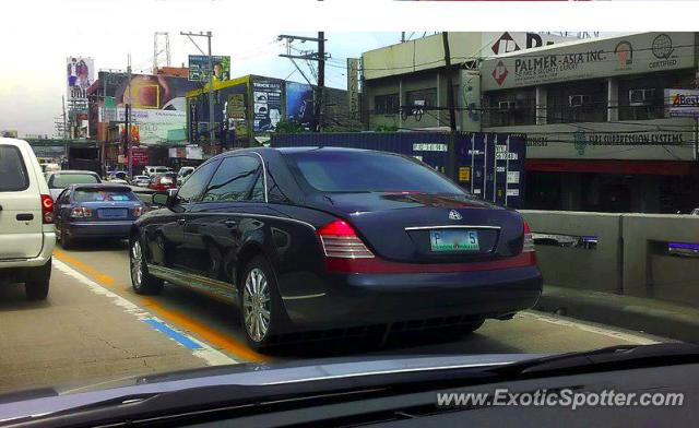 Mercedes Maybach spotted in Manila, Philippines