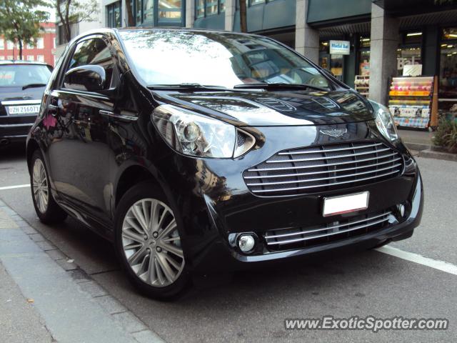 Aston Martin Cygnet spotted in Zurich, Switzerland