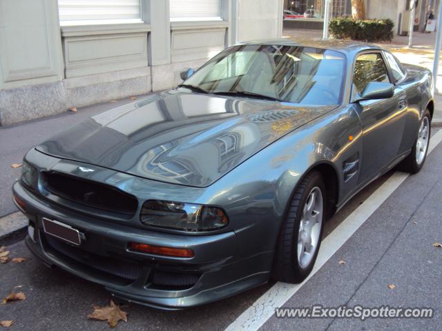 Aston Martin Virage spotted in Zurich, Switzerland