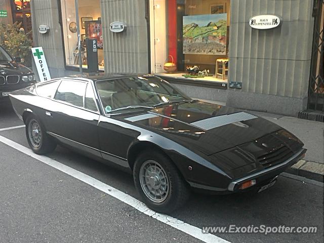 Maserati Khamsin spotted in Zurich, Switzerland