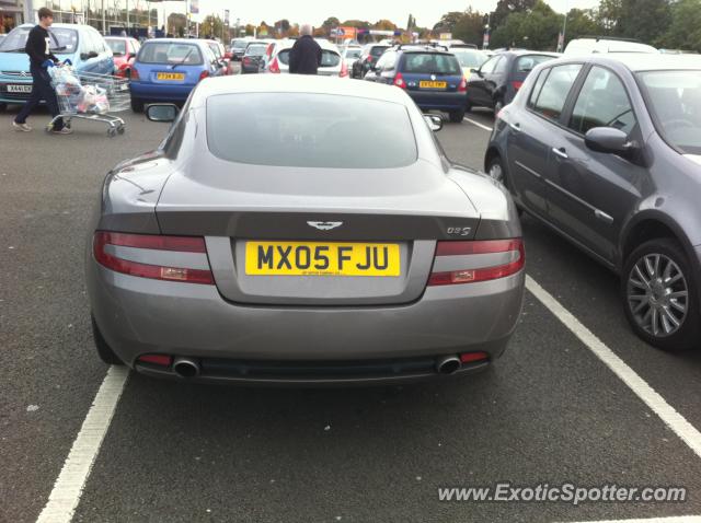 Aston Martin DB9 spotted in Loughborough, United Kingdom