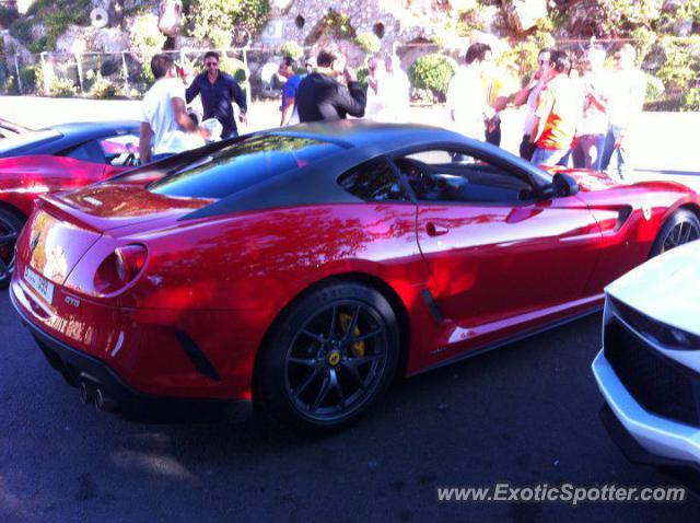 Ferrari 599GTO spotted in Beirut, Lebanon