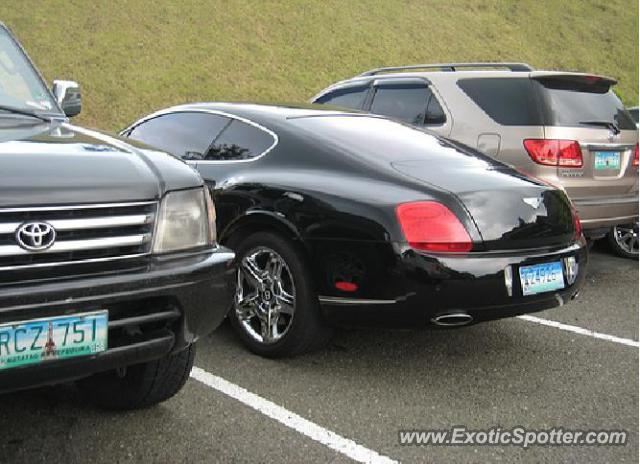Bentley Continental spotted in Tagaytay, Philippines