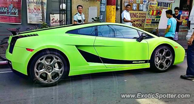 Lamborghini Gallardo spotted in Manila, Philippines